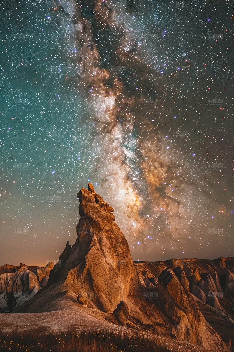 灿烂星空宇宙星辰素材