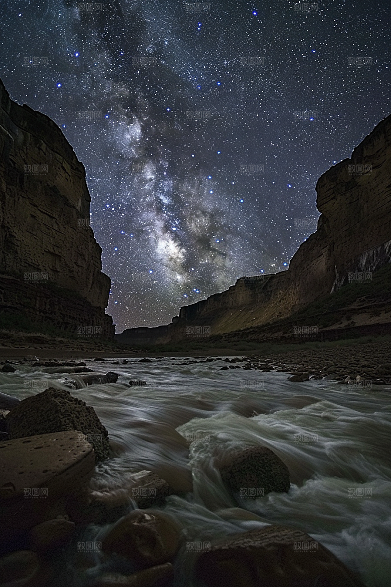 灿烂星空宇宙浪漫素材