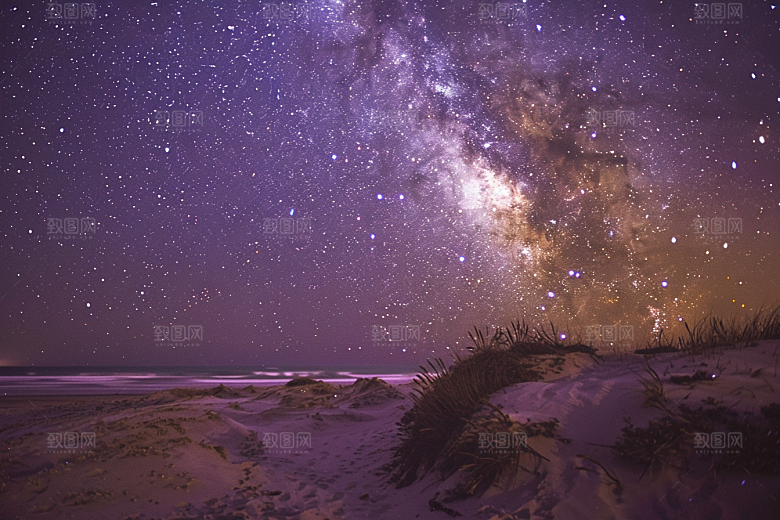 灿烂星空浪漫宇宙素材