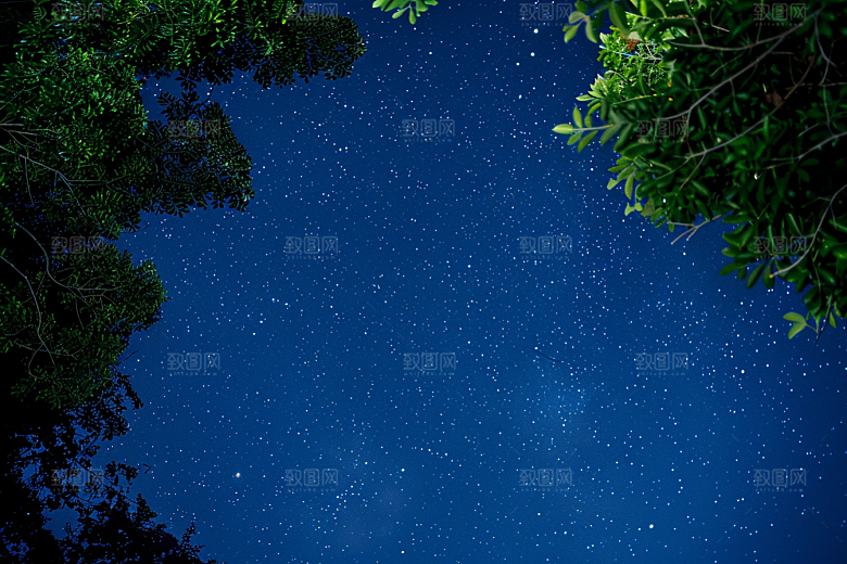 灿烂星空太阳系梦幻素材