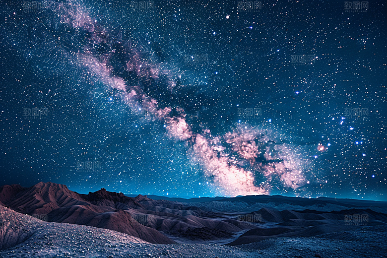 灿烂星空宇宙高清素材