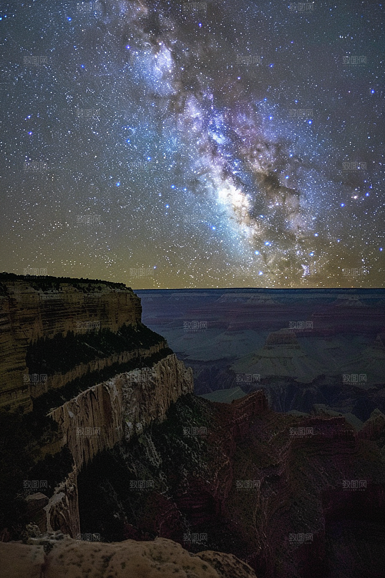 灿烂星空高清梦幻素材