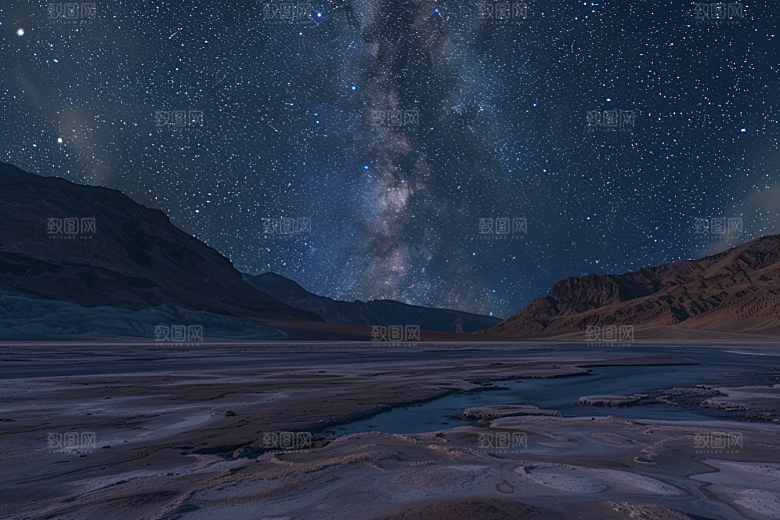 灿烂星空梦幻宇宙素材