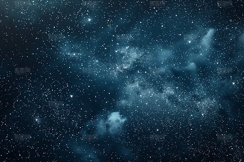 灿烂星空天空梦幻素材