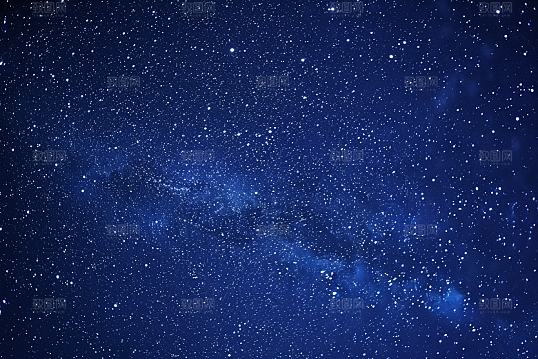 灿烂星空高清浪漫素材
