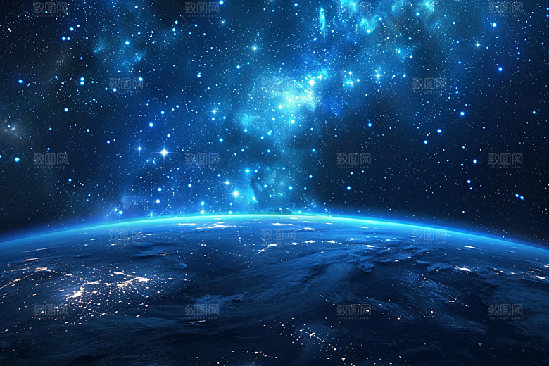 灿烂星空宇宙高清素材