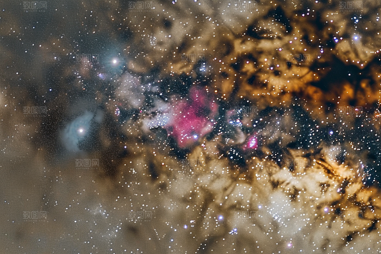灿烂星空梦幻宇宙素材