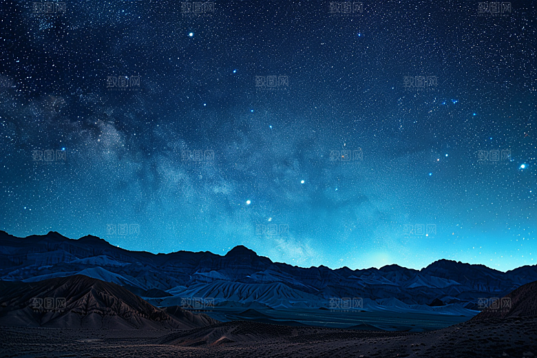灿烂星空唯美宇宙素材