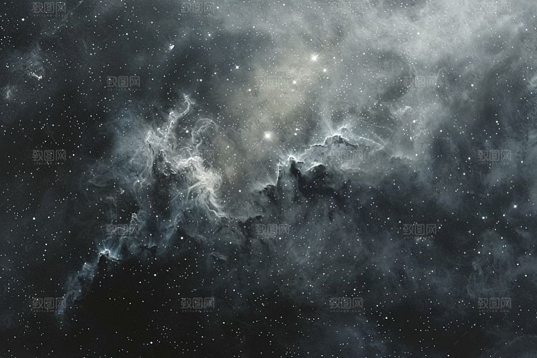 灿烂星空宇宙星辰素材