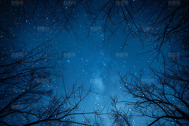 灿烂星空高清梦幻素材