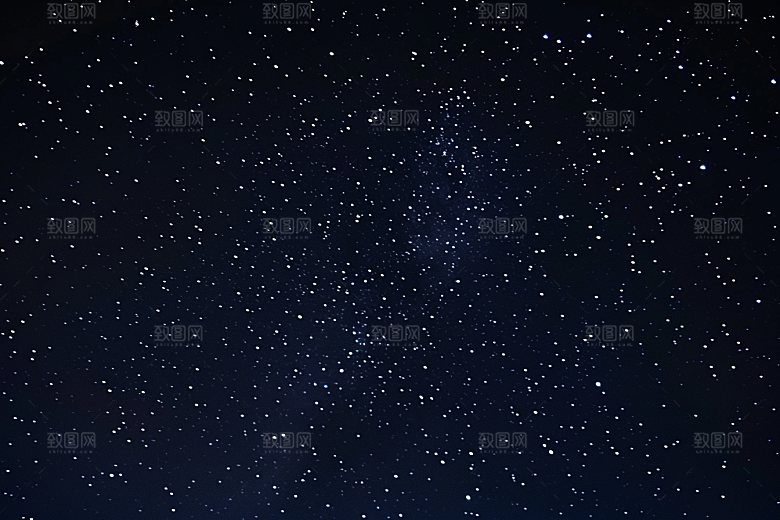 灿烂星空天空唯美素材