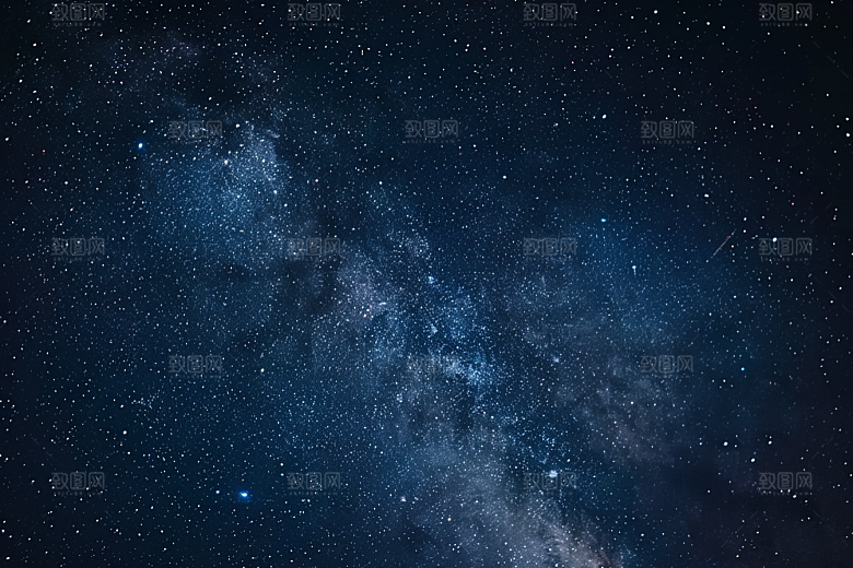 灿烂星空唯美天空素材