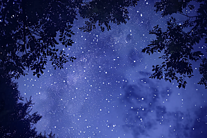 灿烂星空高清天空素材