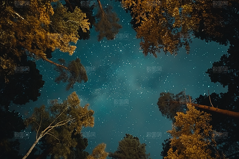 灿烂星空宇宙星辰素材