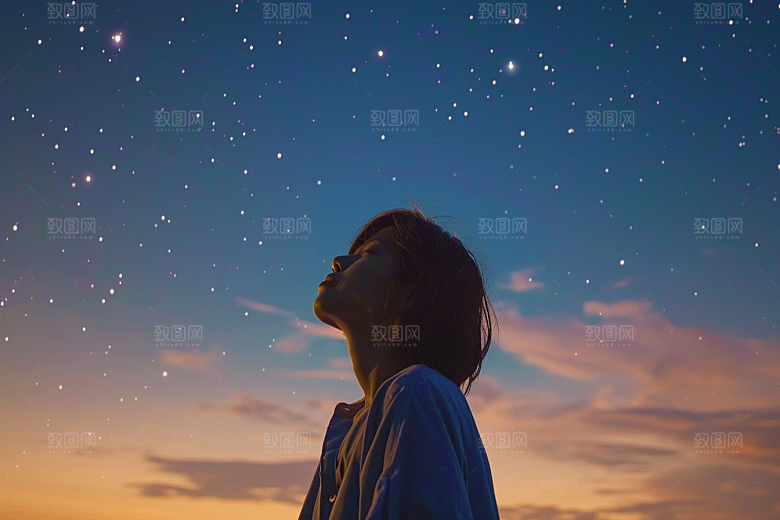 灿烂星空浪漫星辰素材