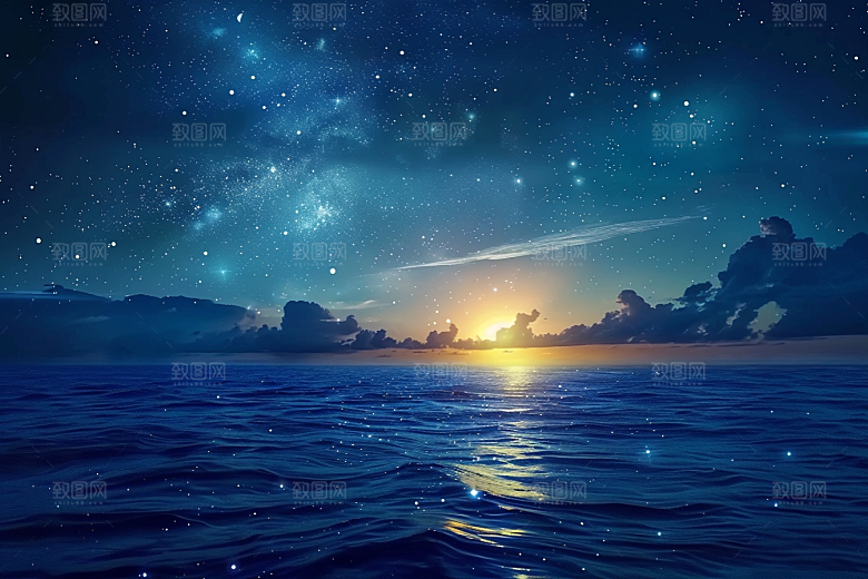 灿烂星空高清宇宙素材