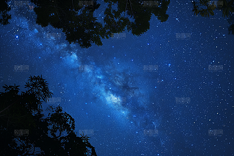 灿烂星空宇宙梦幻素材