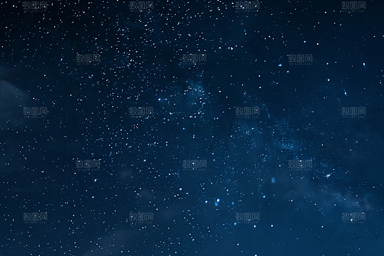 灿烂星空宇宙银河素材