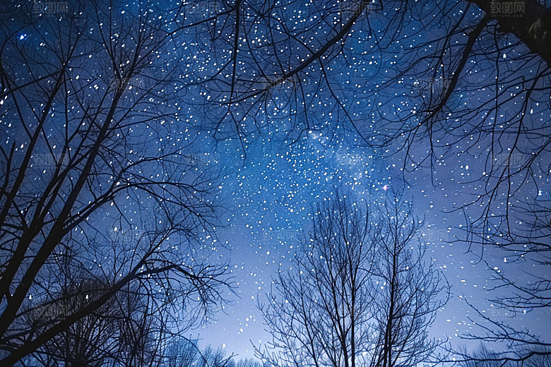灿烂星空梦幻太阳系素材