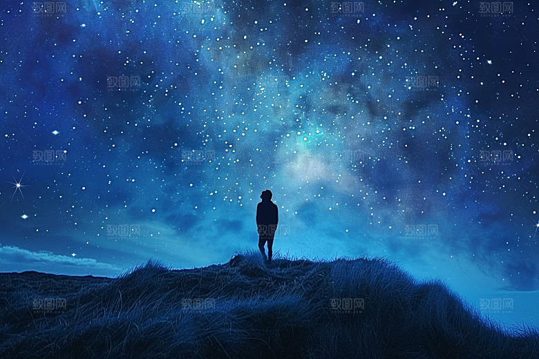 灿烂星空宇宙太阳系素材