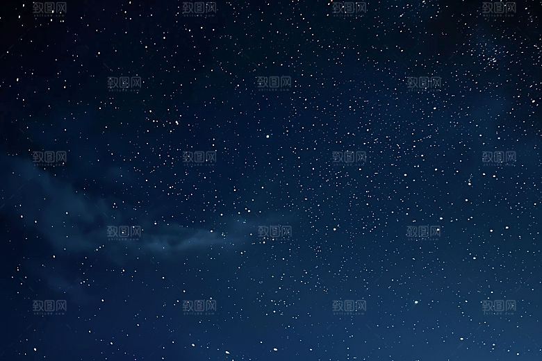 灿烂星空夜晚梦幻素材