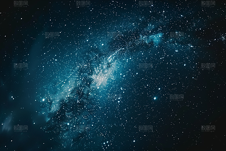 灿烂星空宇宙太阳系素材