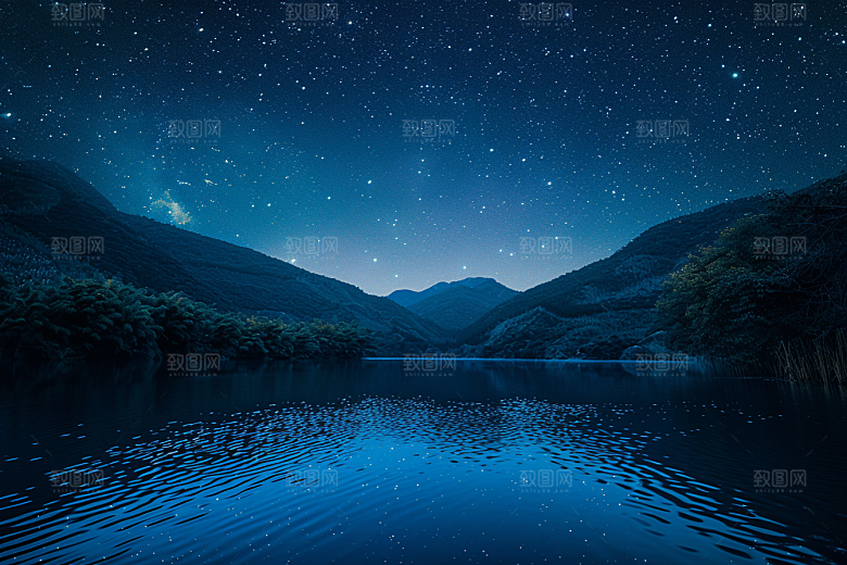 灿烂星空宇宙星辰素材