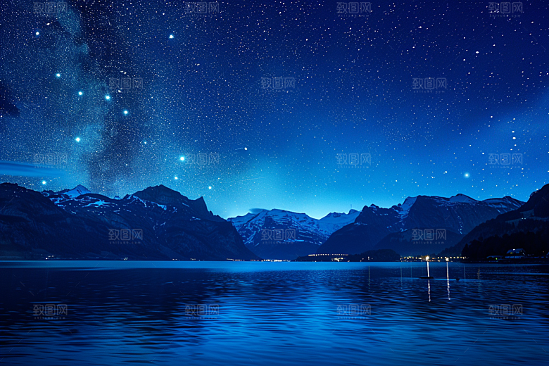 灿烂星空宇宙星辰素材