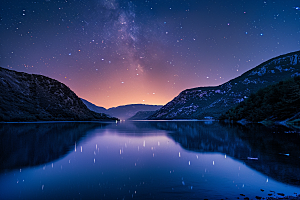 灿烂星空浪漫宇宙素材