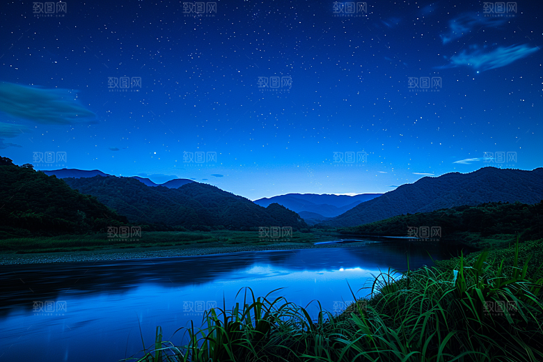 灿烂星空高清宇宙素材