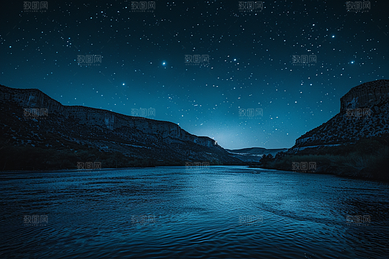 灿烂星空浪漫梦幻素材