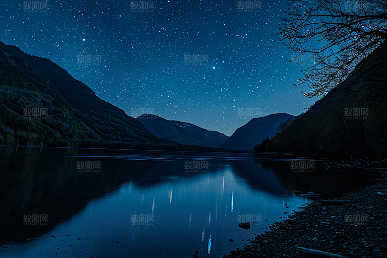 灿烂星空唯美星辰素材