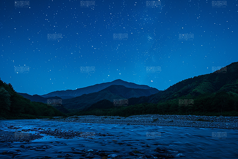 灿烂星空浪漫太阳系素材
