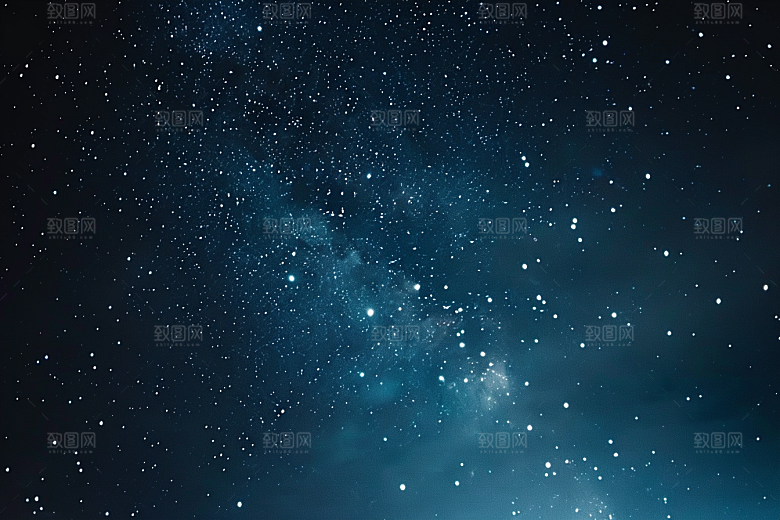灿烂星空梦幻星辰素材