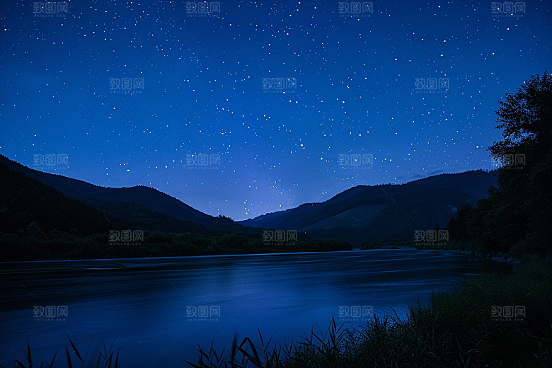 灿烂星空梦幻宇宙素材