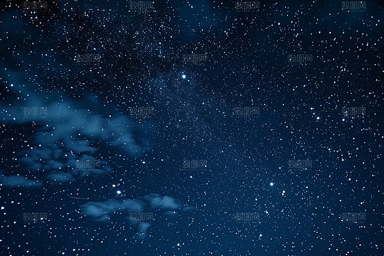 灿烂星空唯美太阳系素材