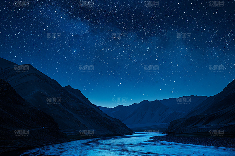 灿烂星空宇宙星辰素材