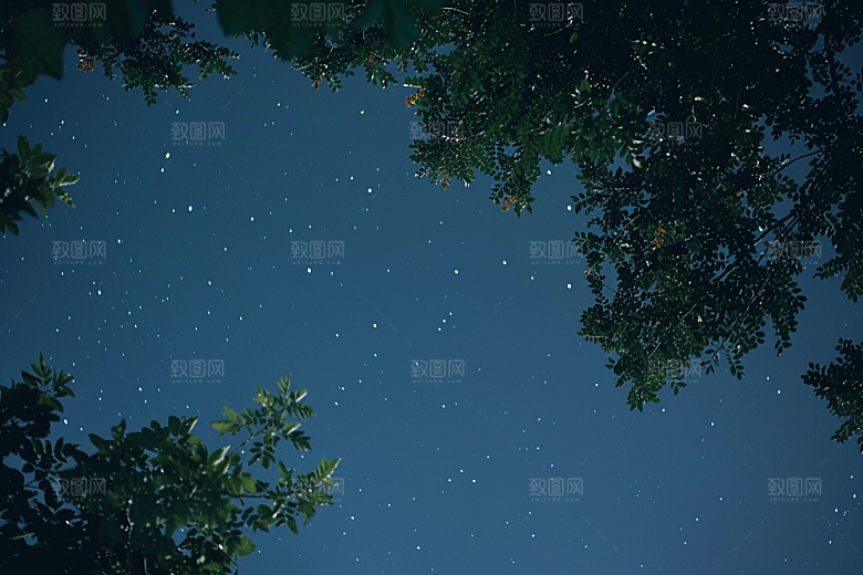 灿烂星空太阳系宇宙素材