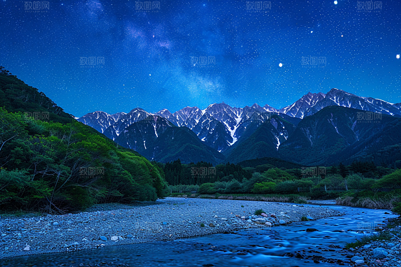灿烂星空唯美高清素材