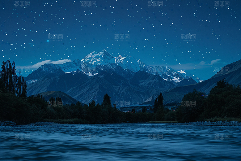 灿烂星空浪漫星辰素材