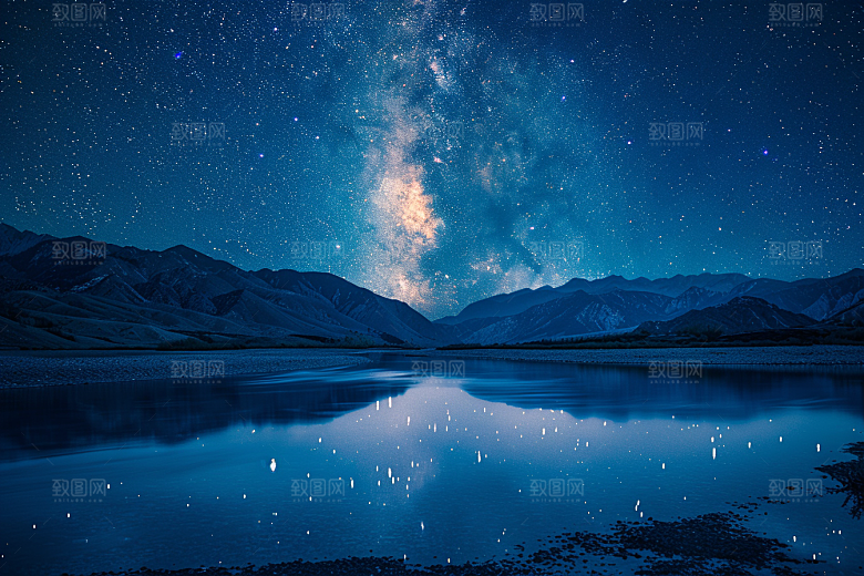 灿烂星空宇宙唯美素材