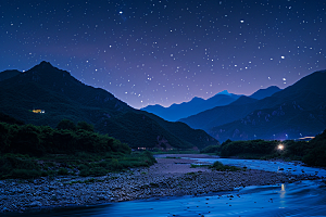 灿烂星空宇宙星辰素材