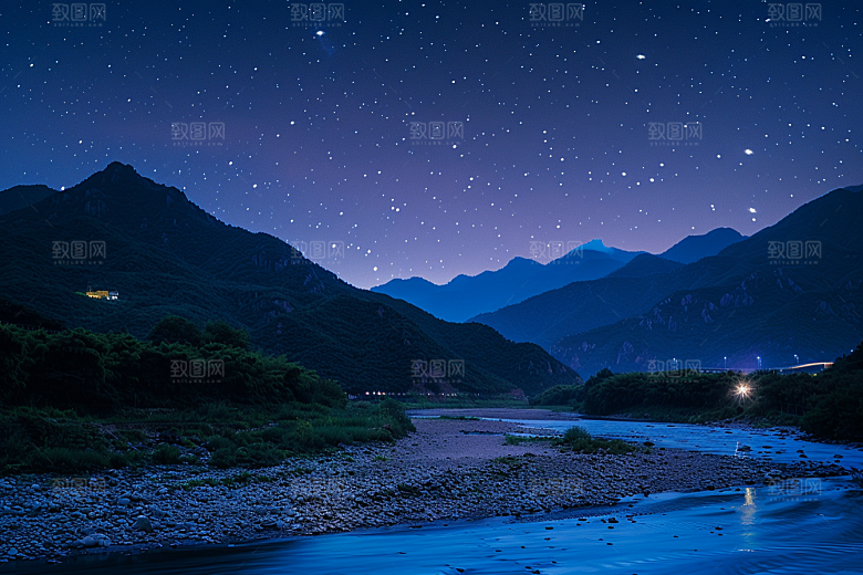 灿烂星空宇宙星辰素材