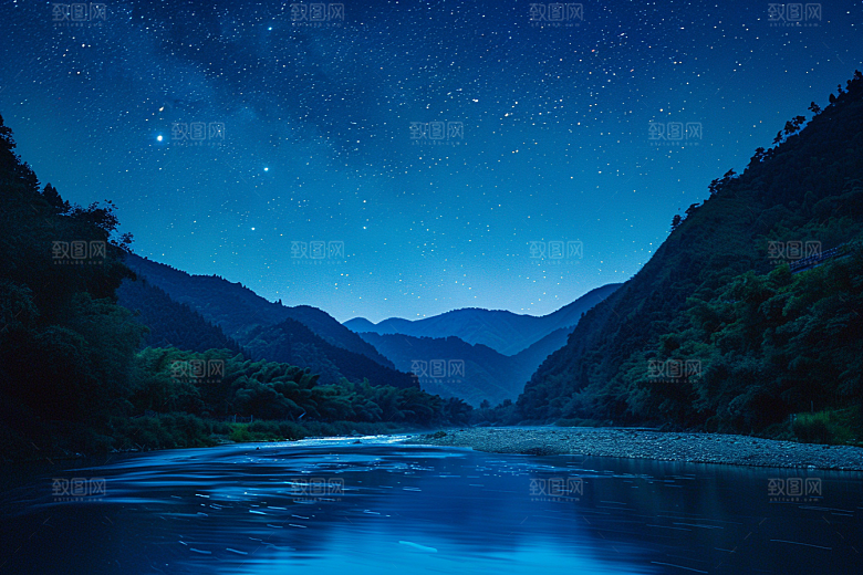 灿烂星空高清宇宙素材