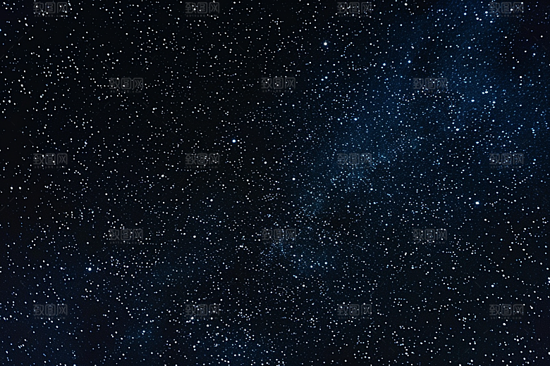 灿烂星空天空高清素材