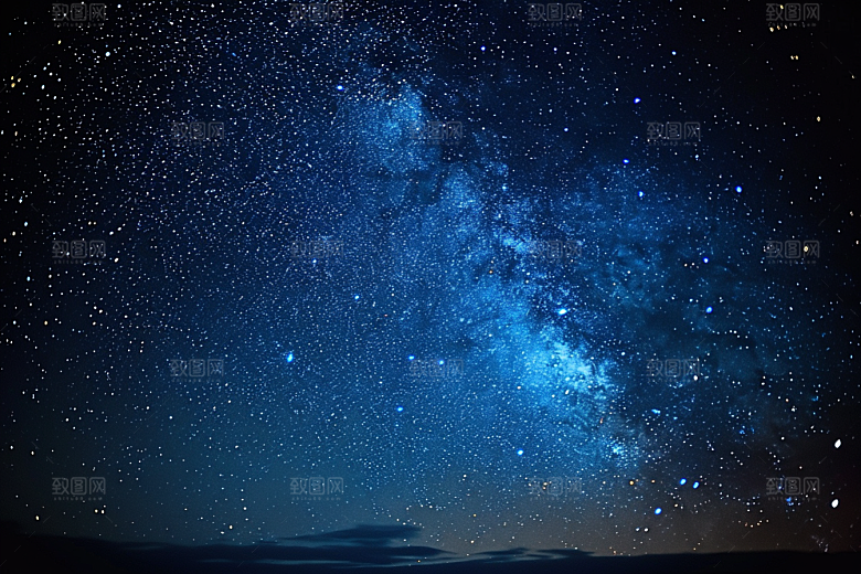 灿烂星空梦幻太阳系素材
