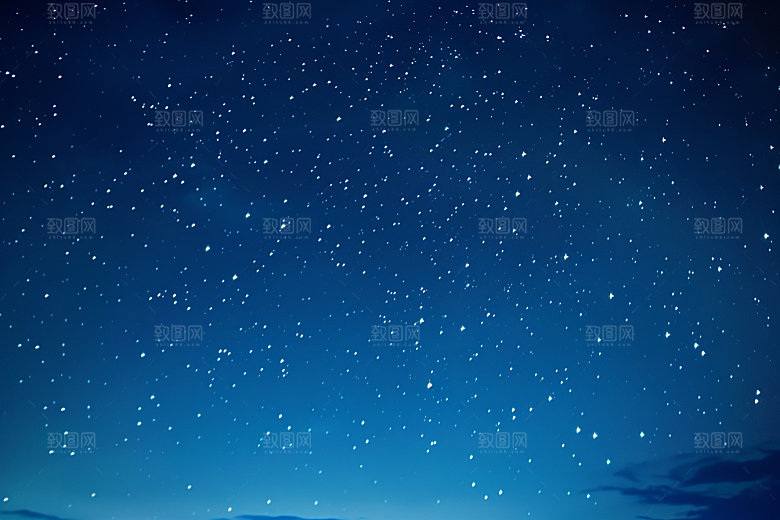 灿烂星空太阳系天空素材