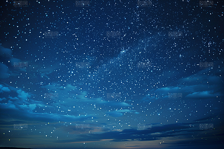 灿烂星空唯美高清素材