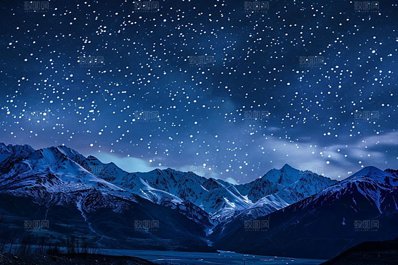 灿烂星空唯美高清素材