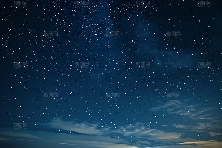 灿烂星空唯美浪漫素材